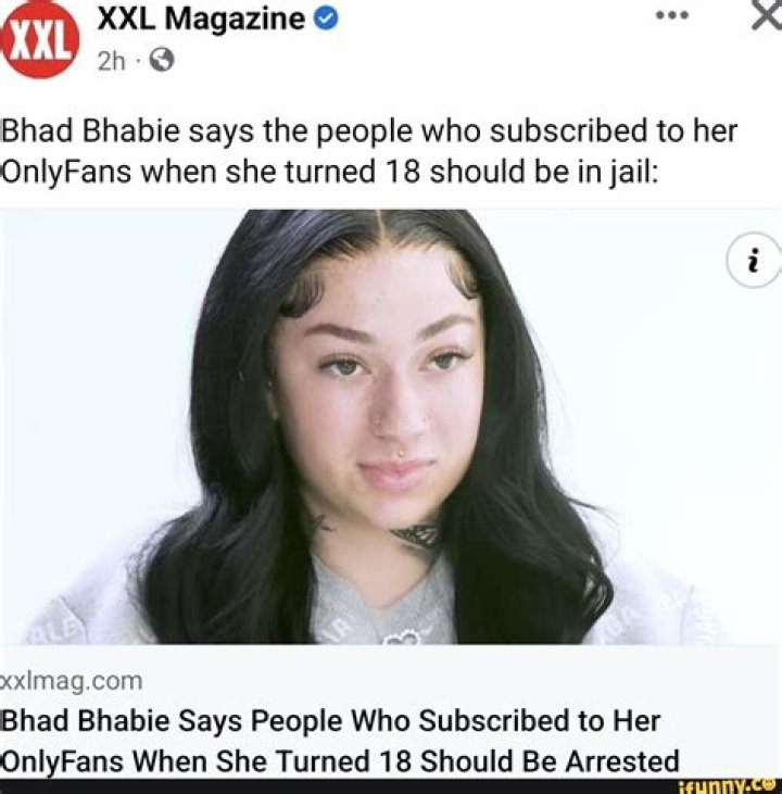 Bhad Bhabie onlyfans meme