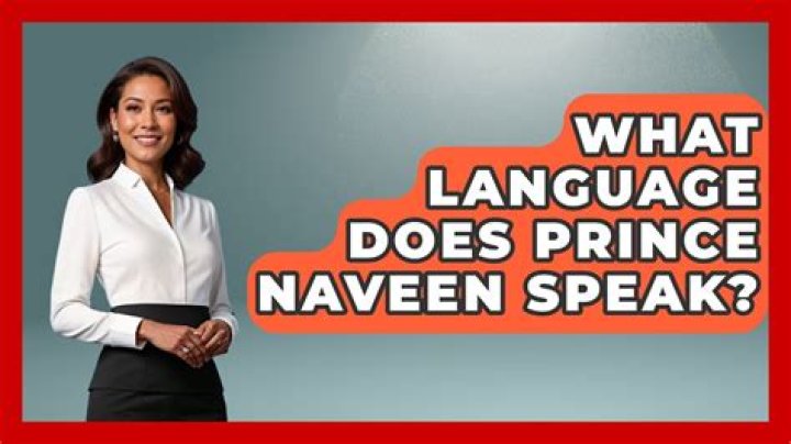 What language does Naveen speak? – Celebrity